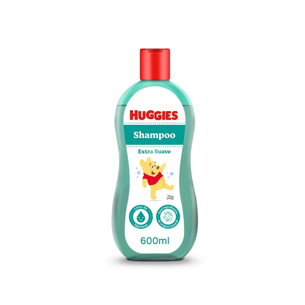 Shampoo Huggies Extra Suave 600ml