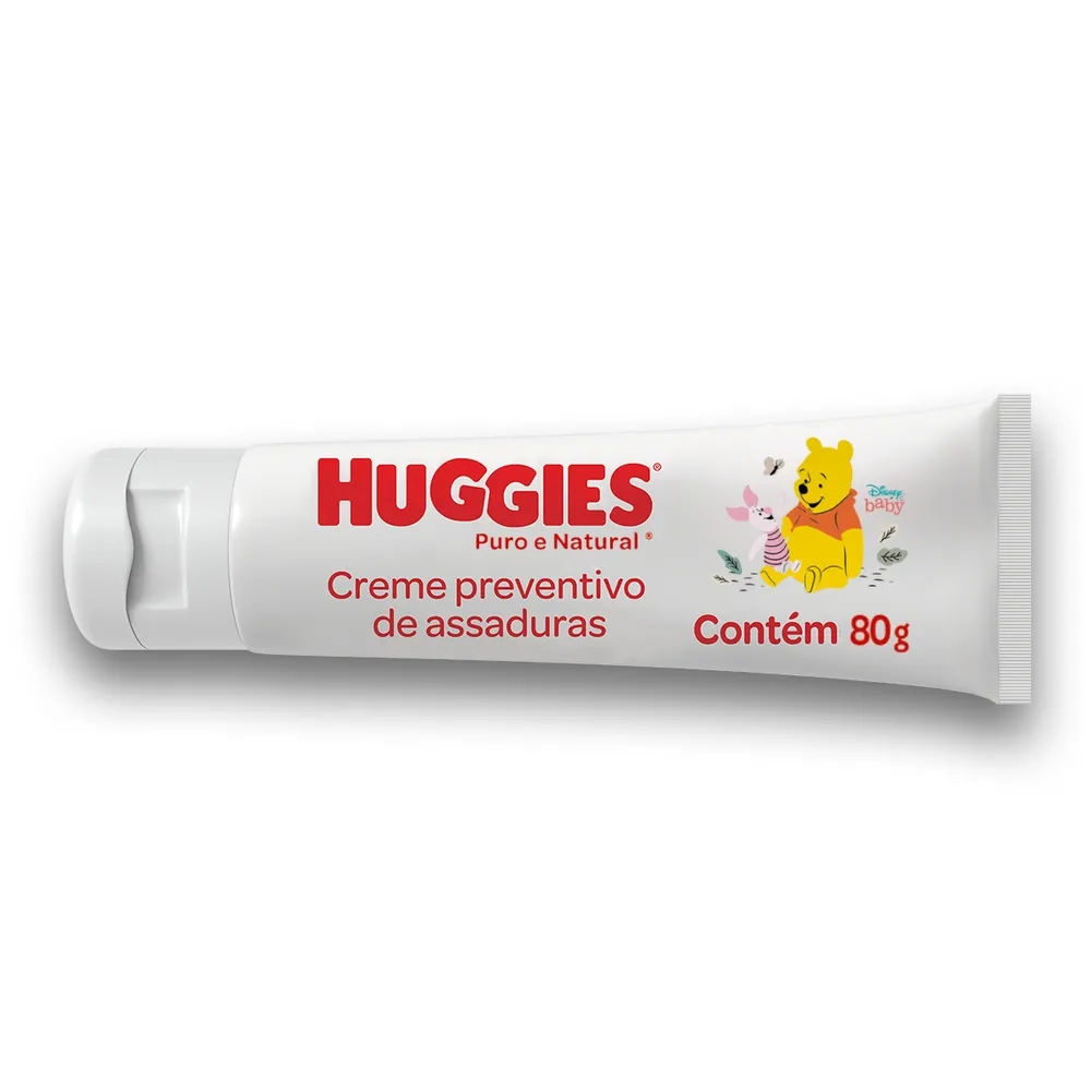 Creme de Assaduras Huggies Puro e Natural 80g