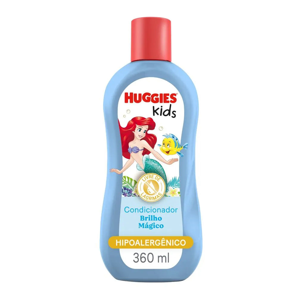 Condicionador Infantil Huggies Kids Hidratação e Brilho 360ml