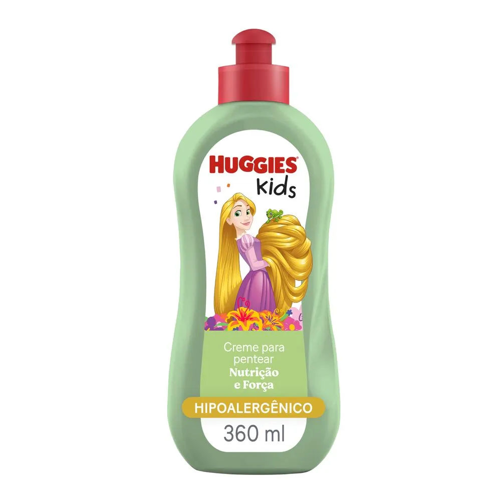 Creme Pentear Infantil Huggies Kids Nutrição 360ml