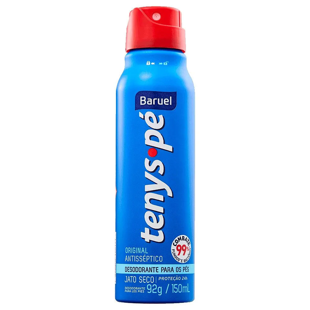 Talco Para Pés Tenys Pé Original Jato Seco 150ml