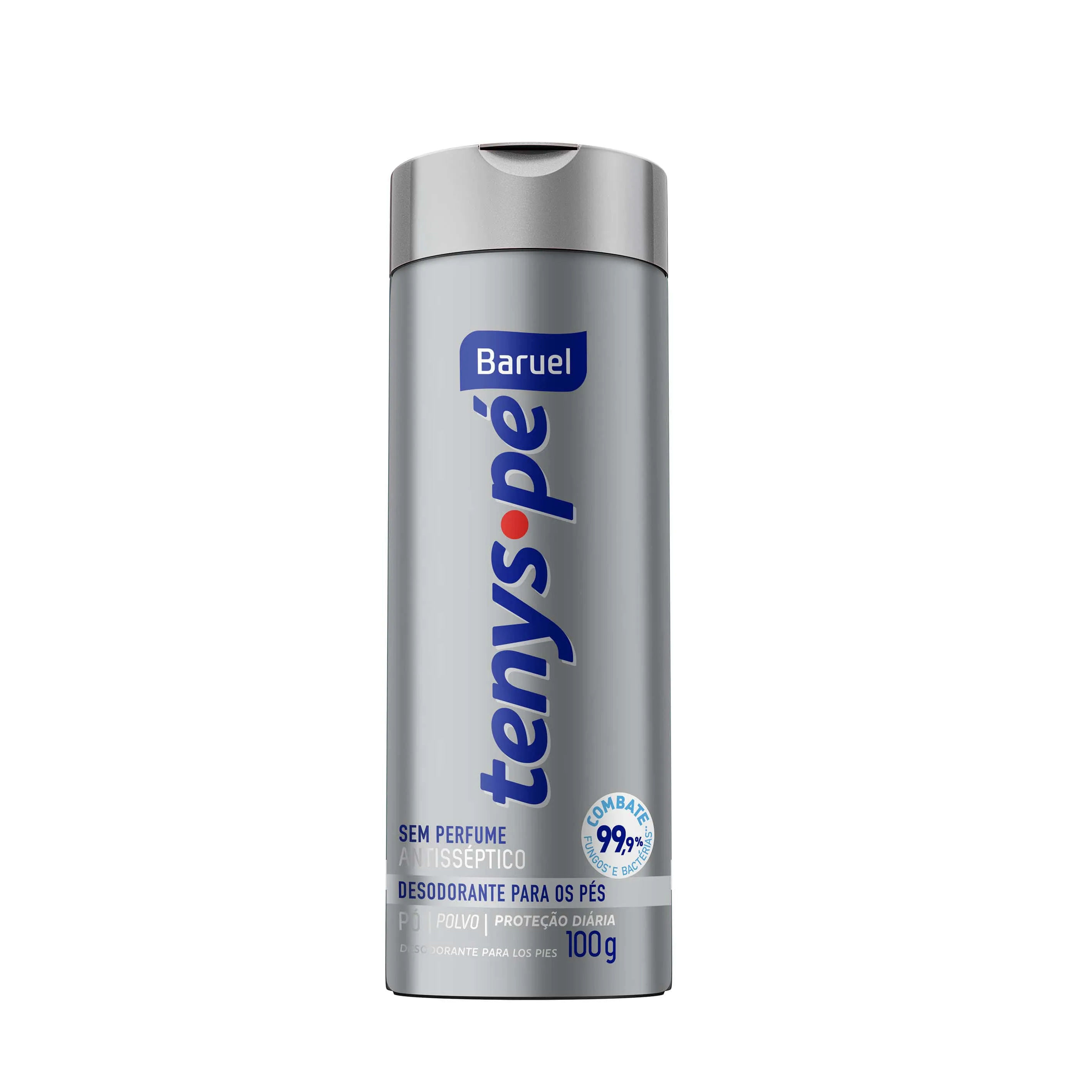 Talco Para Pés Tenys Pé Sem Perfume 100g