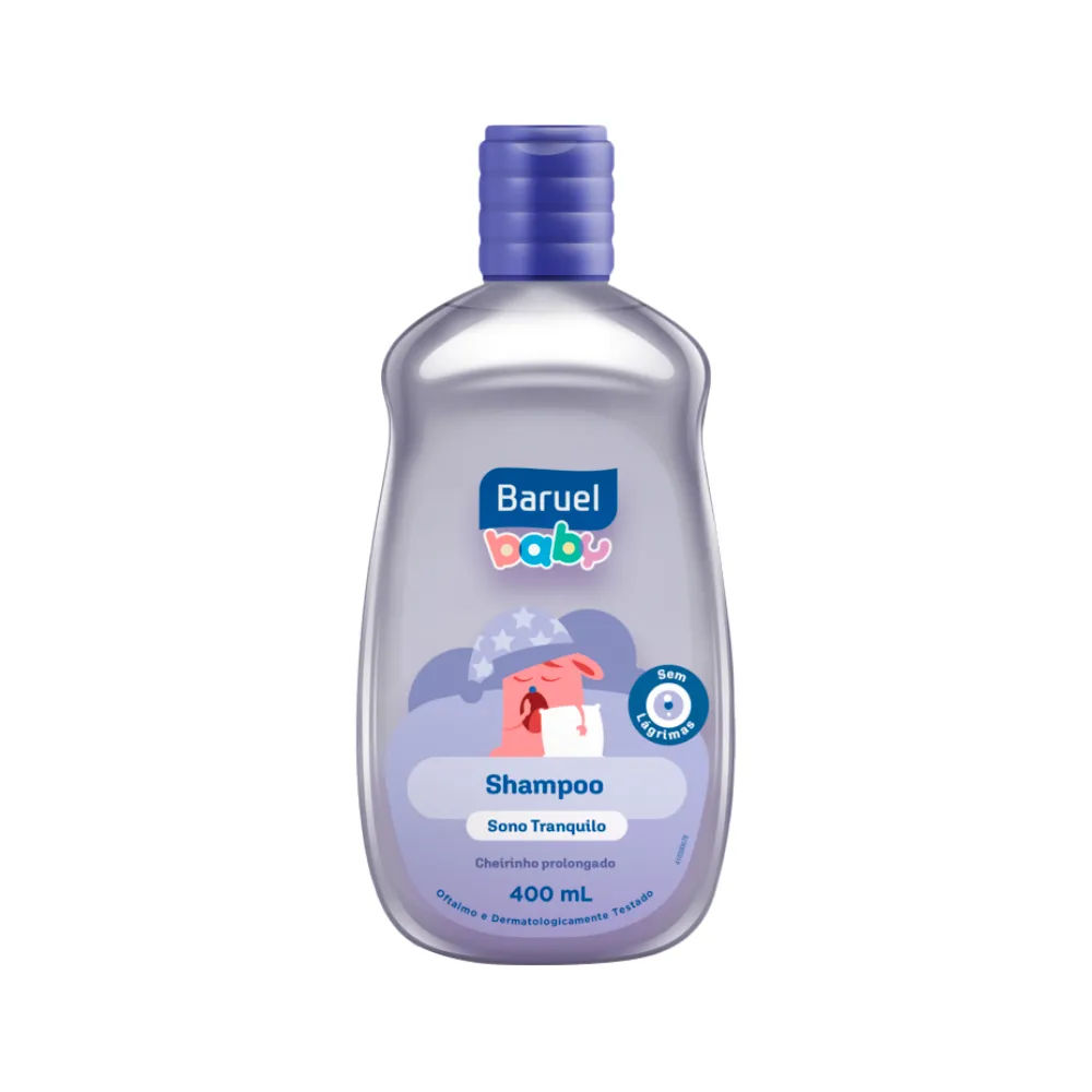 Shampoo Infantil Baruel Sono Tranquilo 400ml