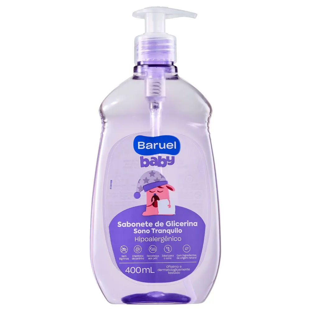 Sabonete Líquido Infantil Baruel Sono Tranquilo 400ml