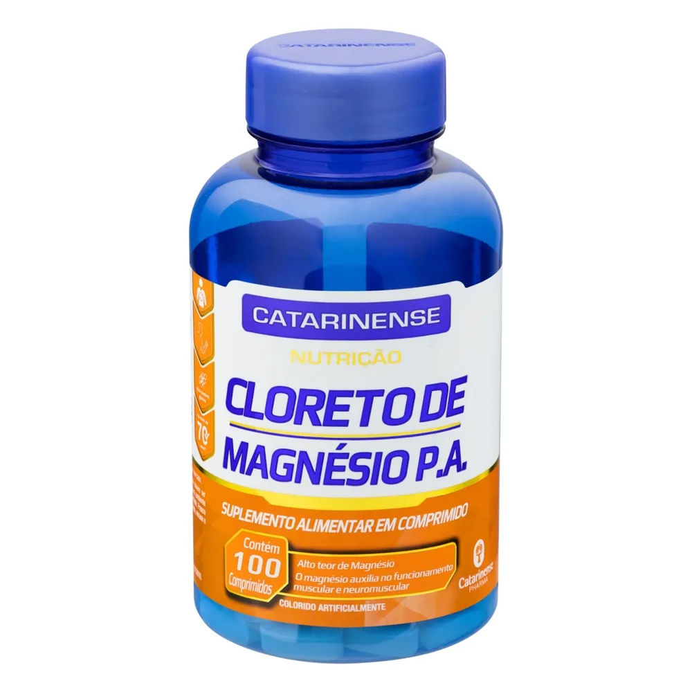 Cloreto de Magnésio P. a Catarinense 100 comprimidos