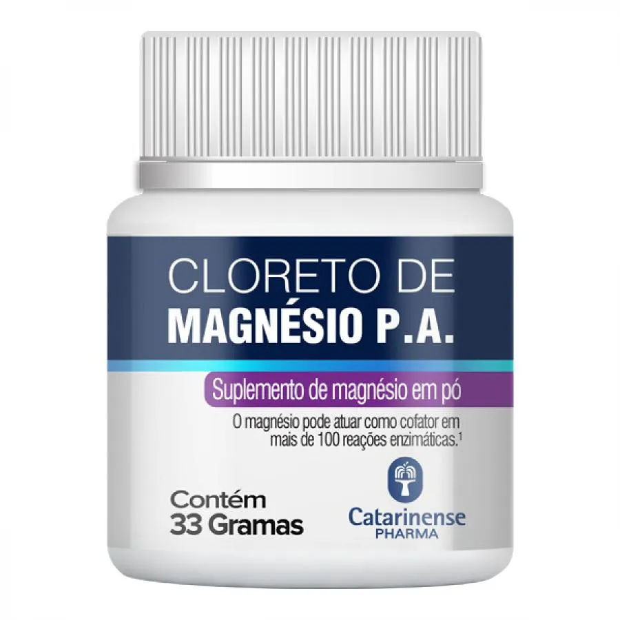 Cloreto De Magnesio P.a Catarinense Em Po 33g