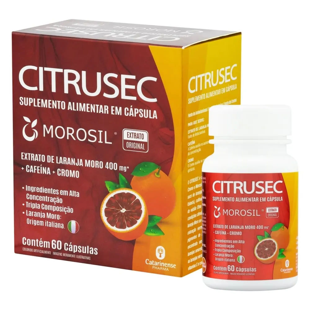 Citrusec Morosil 60 Cápsulas Catarinense