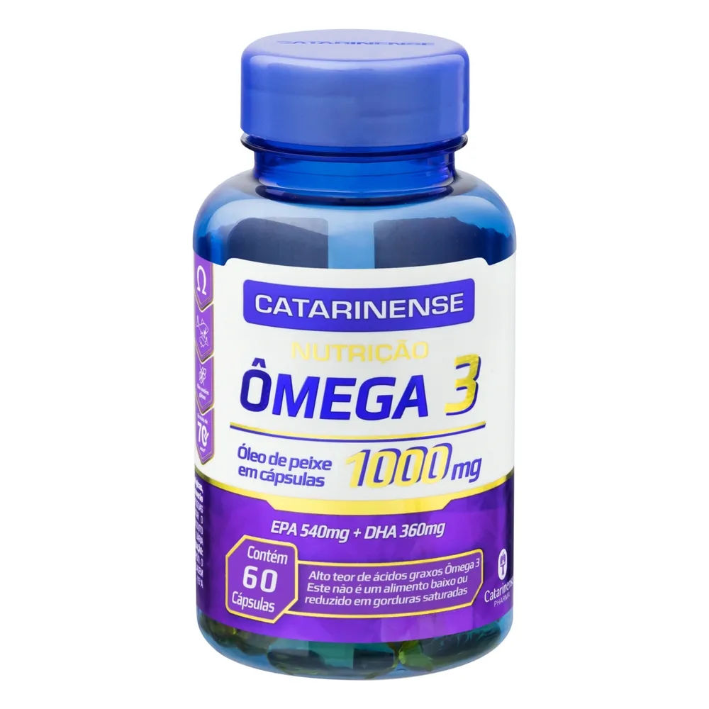Omega 3 1000mg Catarinense 60 cápsulas