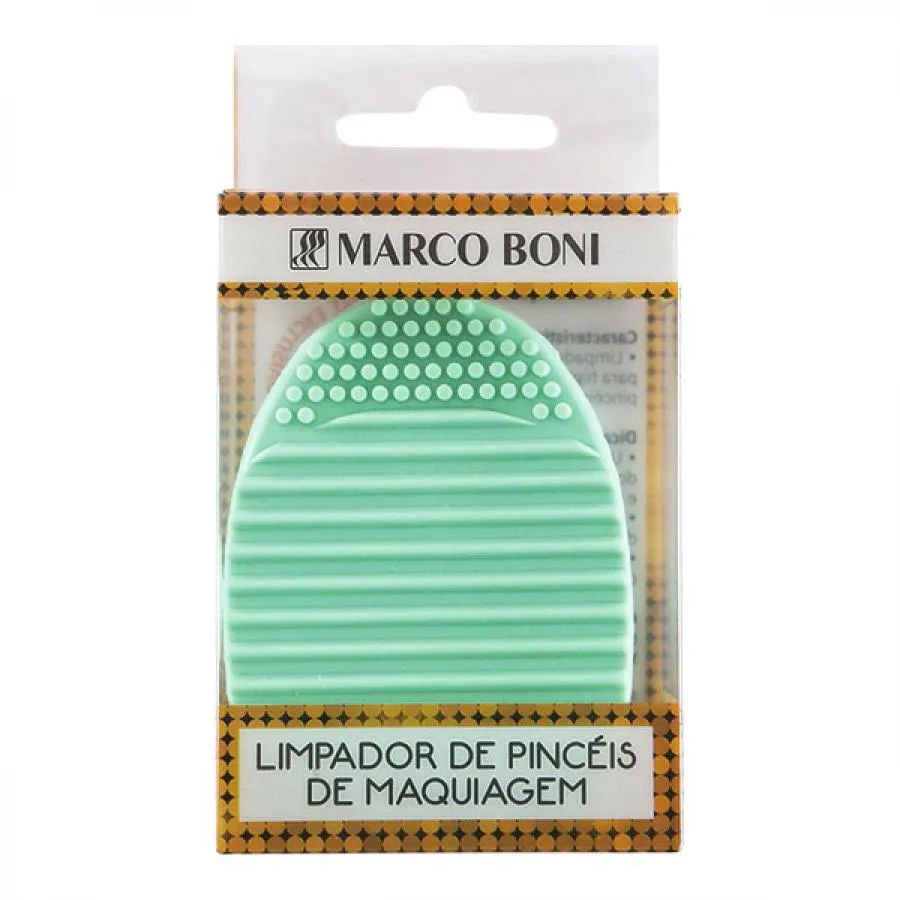 Limpador De Pincéis De Maquiagem De Silicone Marco Boni - 8466