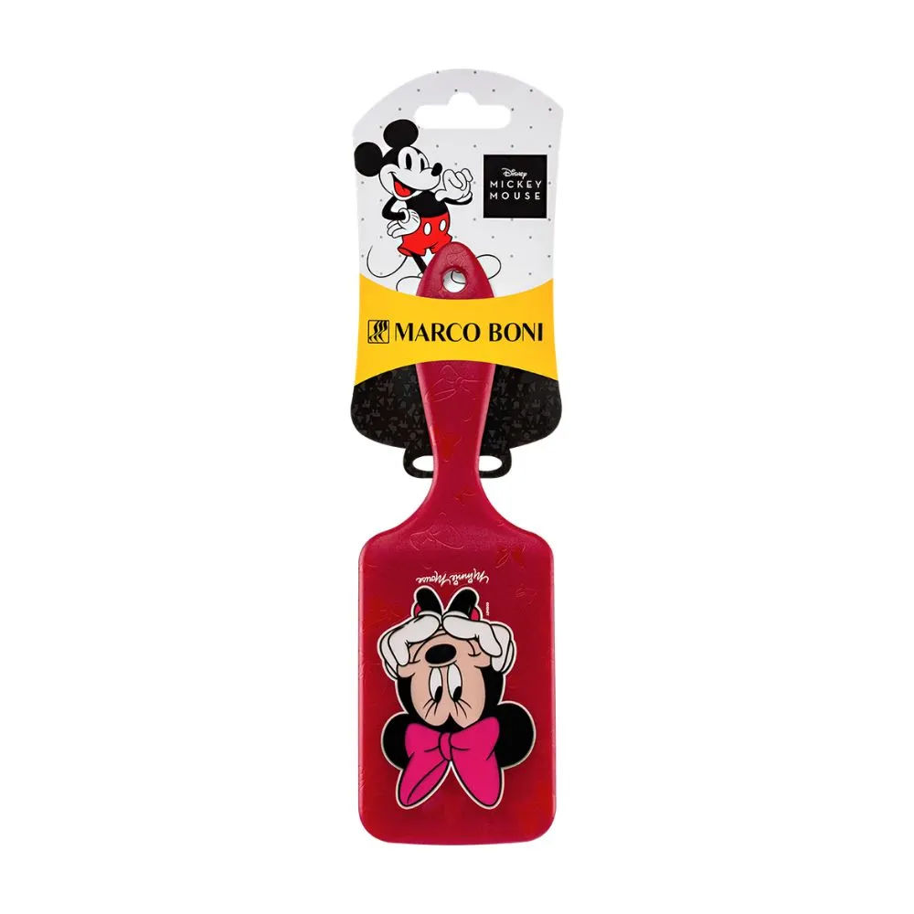 Escova de Cabelo Raquete Marco Boni Disney Minnie
