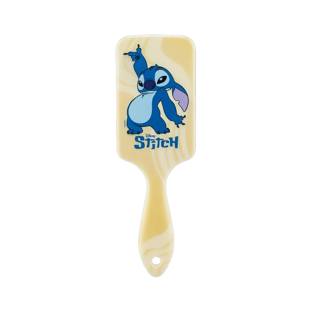 Escova de Cabelo Raquete Marco Boni Disney Stitch Cores Diversas