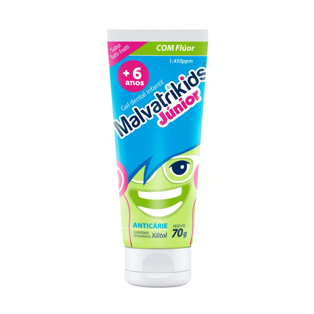 Malvatrikids Gel Dental Junior 70g