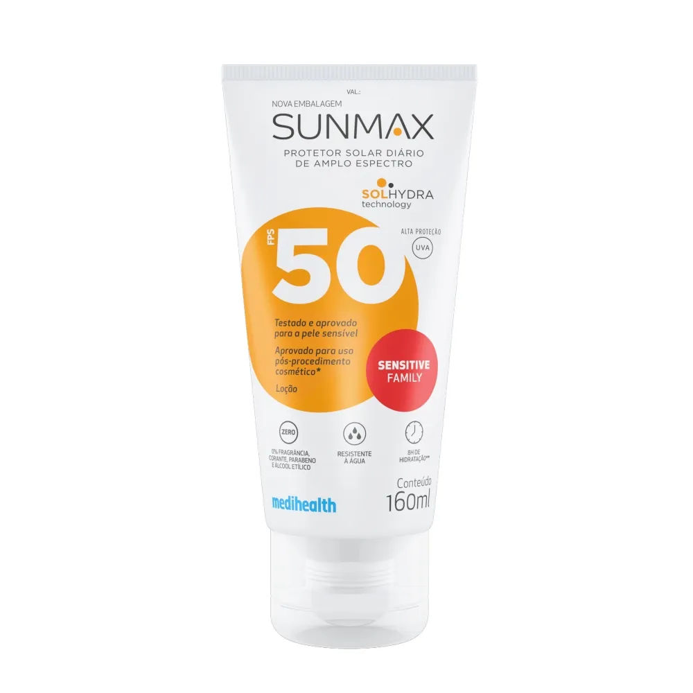 Sunmax Sensitive Family Fps50 160ml