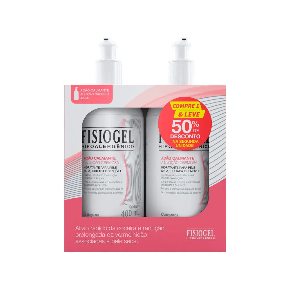 Hidratante Fisiogel Ai 2 unidades 400ml