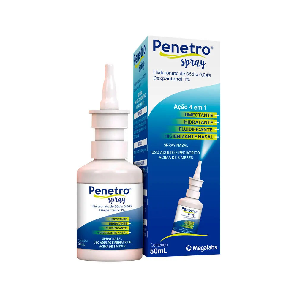 Penetro Descongestionante Nasal Spray 50ml Megalabs