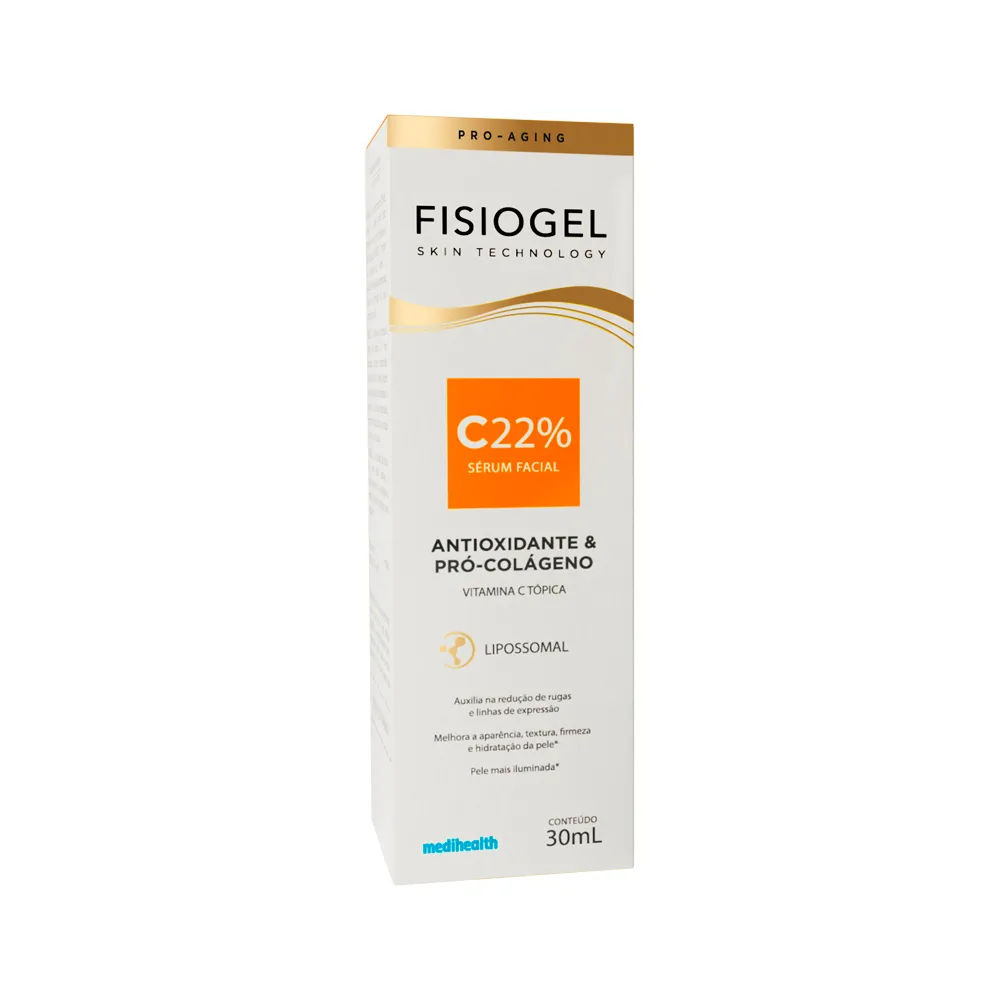 Fisiogel Sérum Facial Vitamina C 22% 30ml