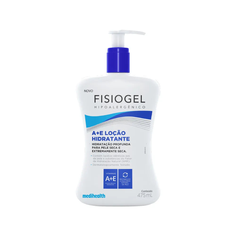 Fisiogel Loção Hidratante A+E 475ml