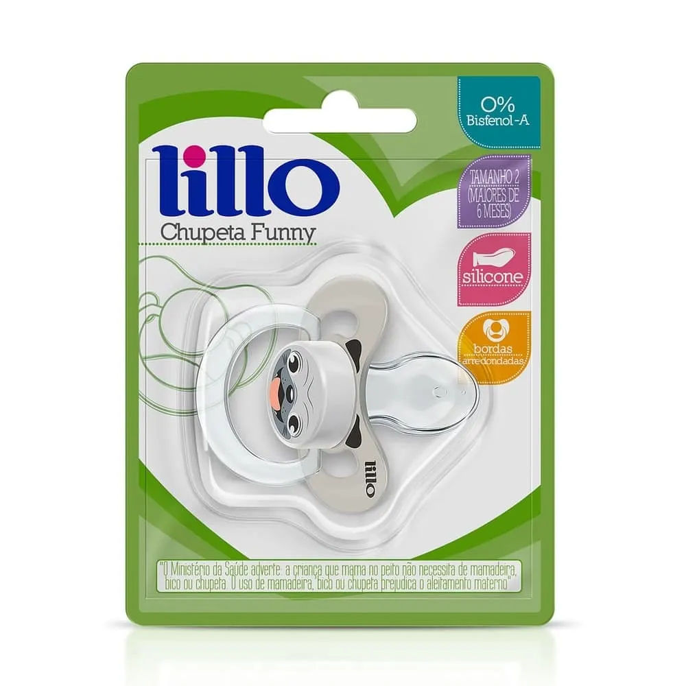 Chupeta Lillo Funny Animais Tam.2 Cachorro