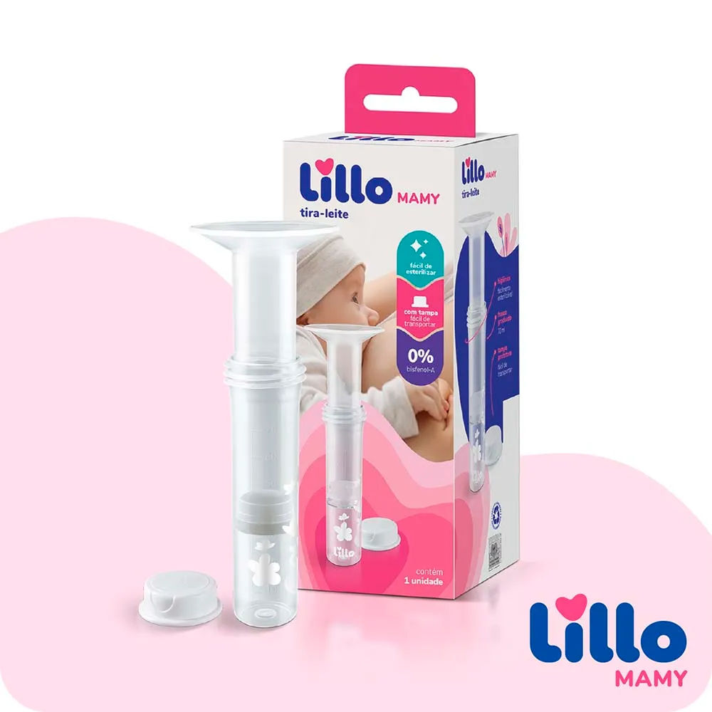 Bomba Tira Leite Lillo Mamy 1 Unidade