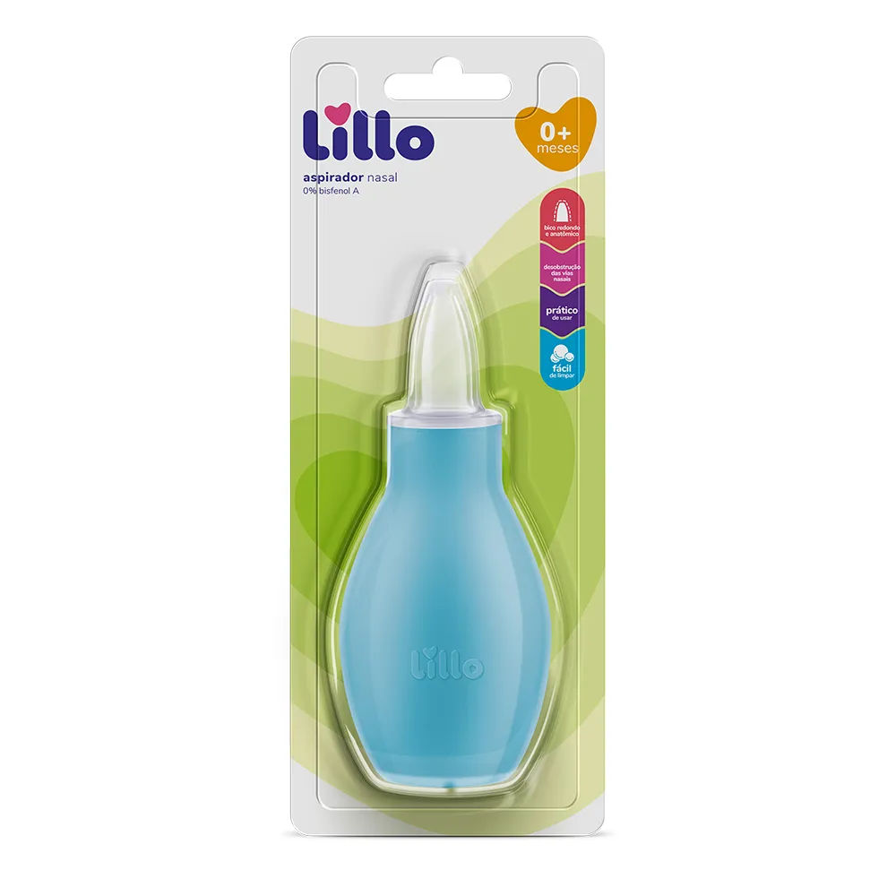 Aspirador Nasal Lillo Azul 1 Unidade