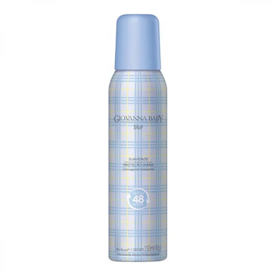 Desodorante Aerossol Giovanna Baby Blue 150ml