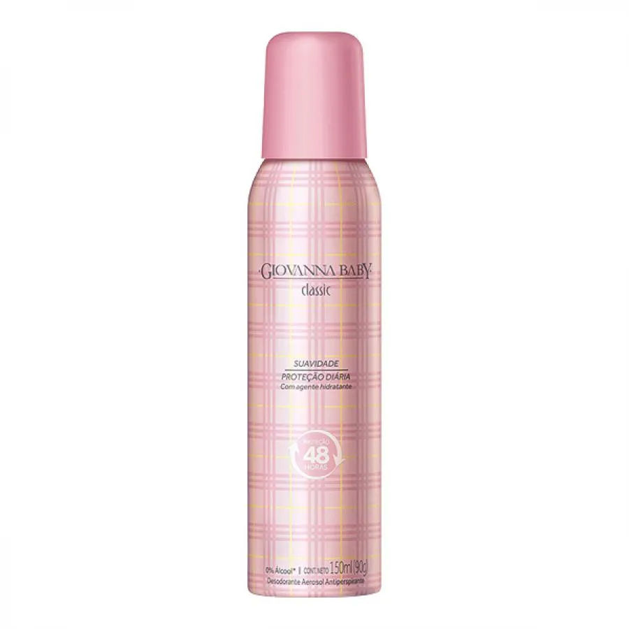 Desodorante Aerossol Giovanna Baby Classic 150ml