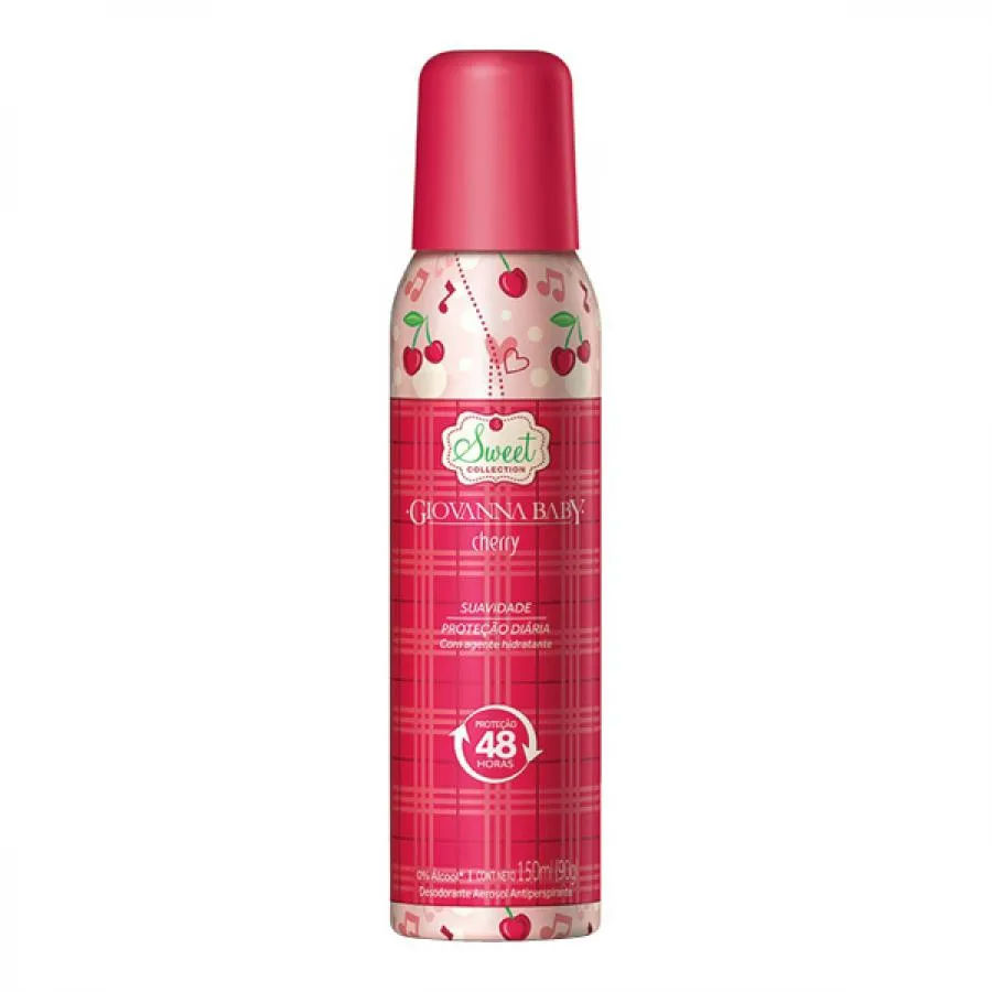 Desodorante Aerossol Giovanna Baby Cherry 150ml