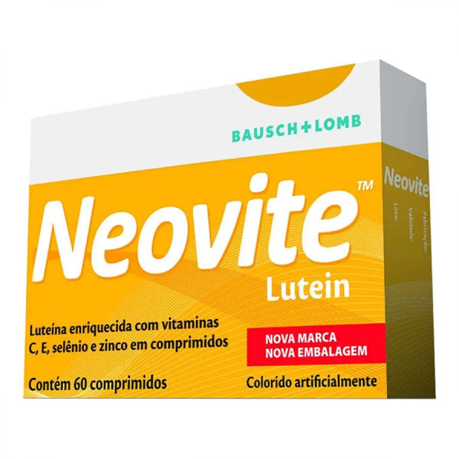 Neovite Lutein 60 Comprimidos Bausch & Lomb
