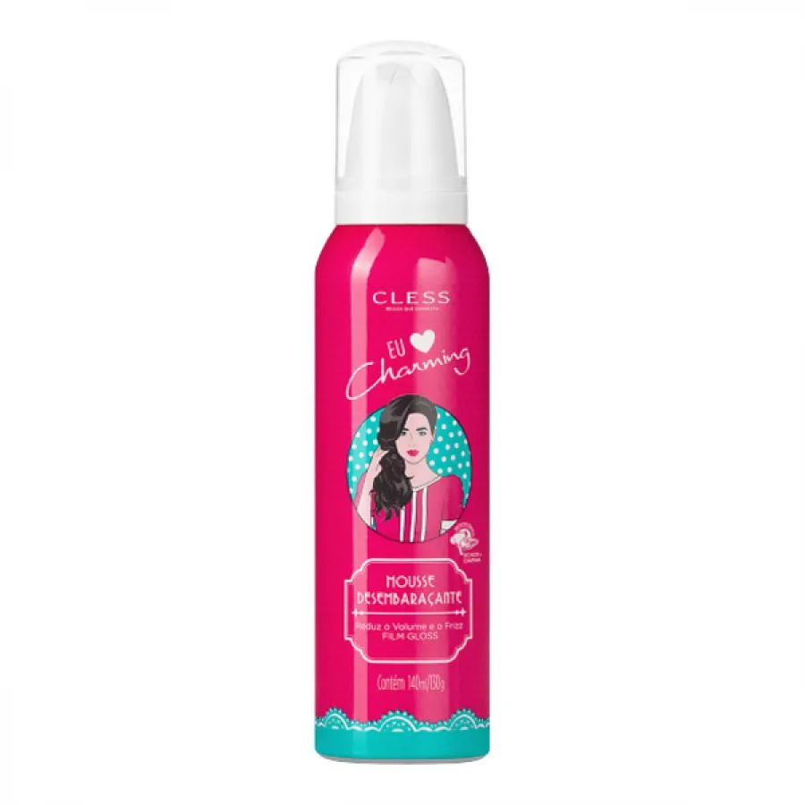 Mousse Charming Gloss Desembaraçante 140ml