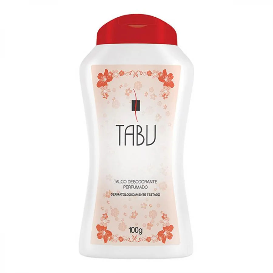 Talco Tabu 100G Perfumado