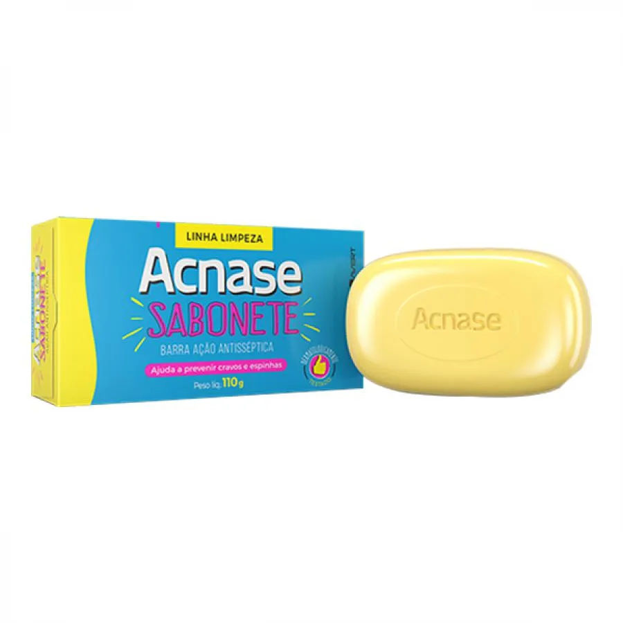 Sabonete Facial Acnase Ação Antisséptica com 110g