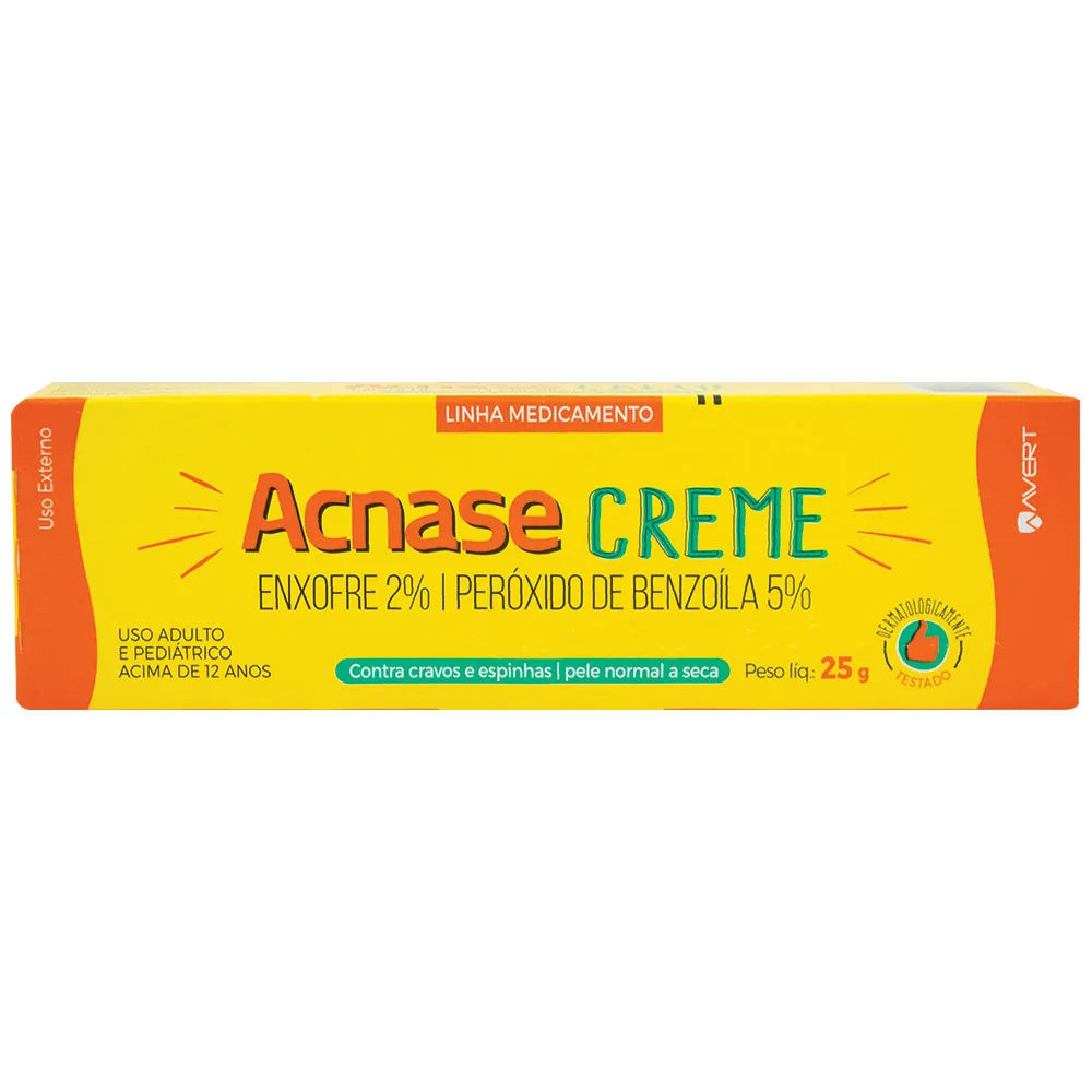 Acnase Creme Dermatológico Biolab 25g