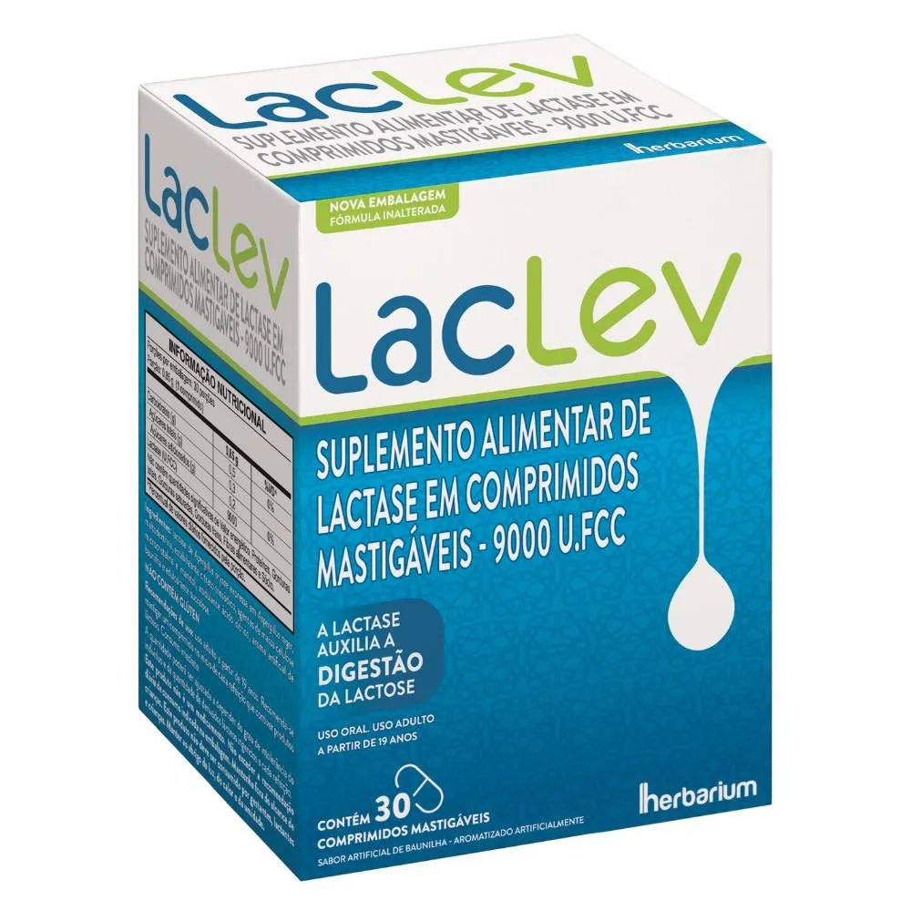 Laclev 9000Fcc 30 Comprimidos Abbott