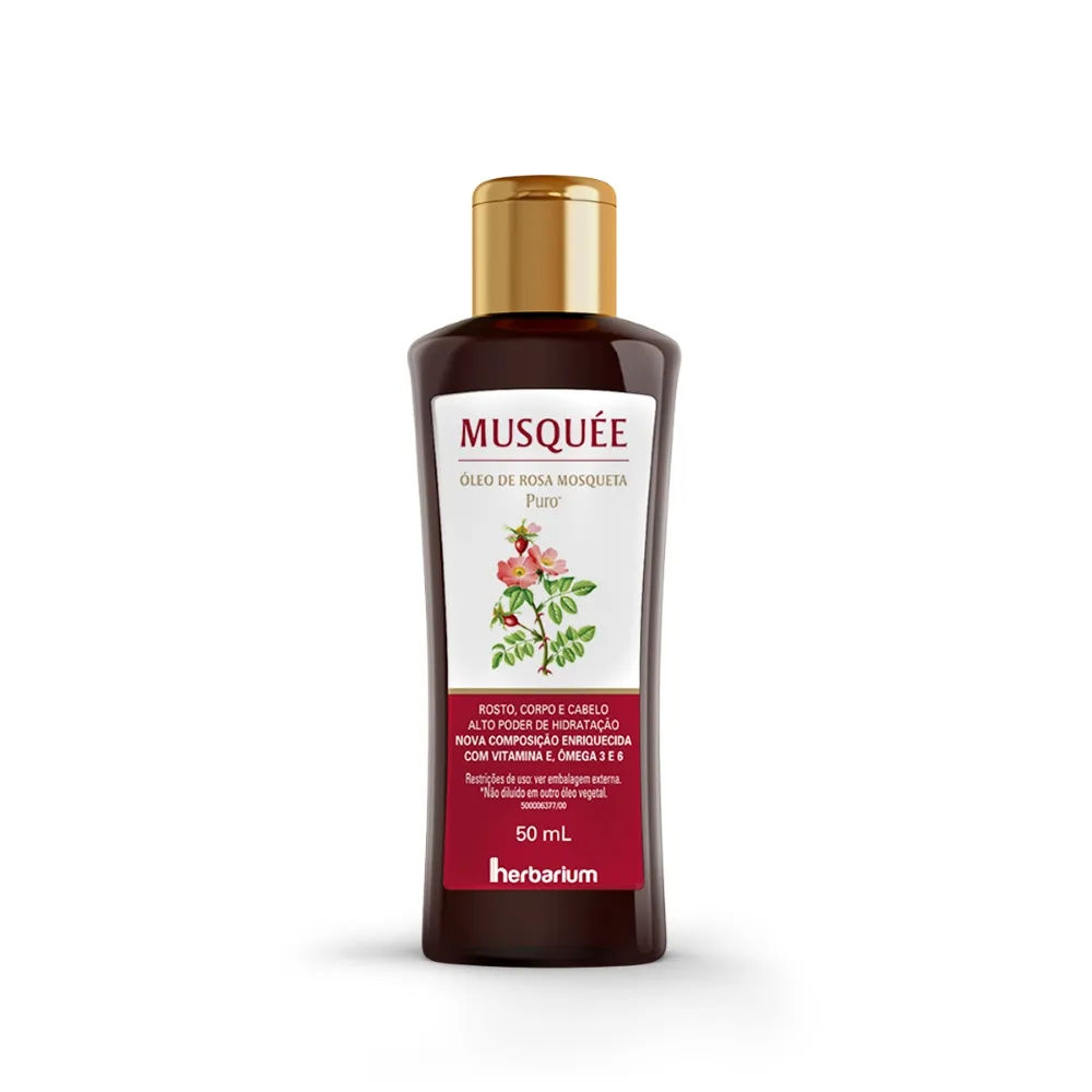 Óleo Hidratante De Rosa Mosqueta Musquée 50ml
