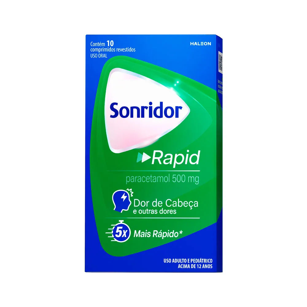 Analgésico Sonridor Rapid 10 Comprimidos GSK
