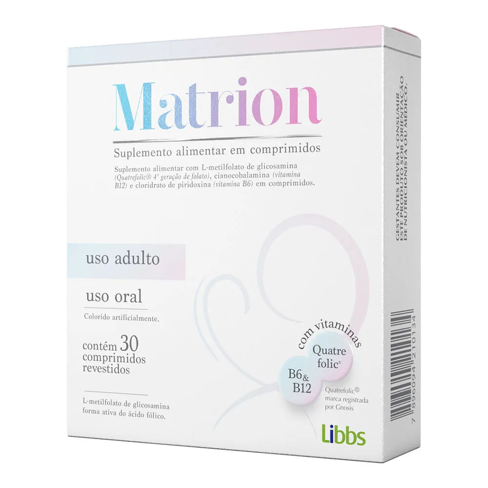 Matrion 30 Comprimidos Revestidos Libbs
