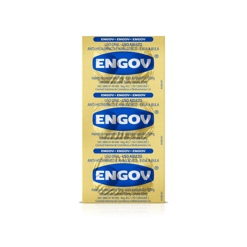 Engov 6 Comprimidos