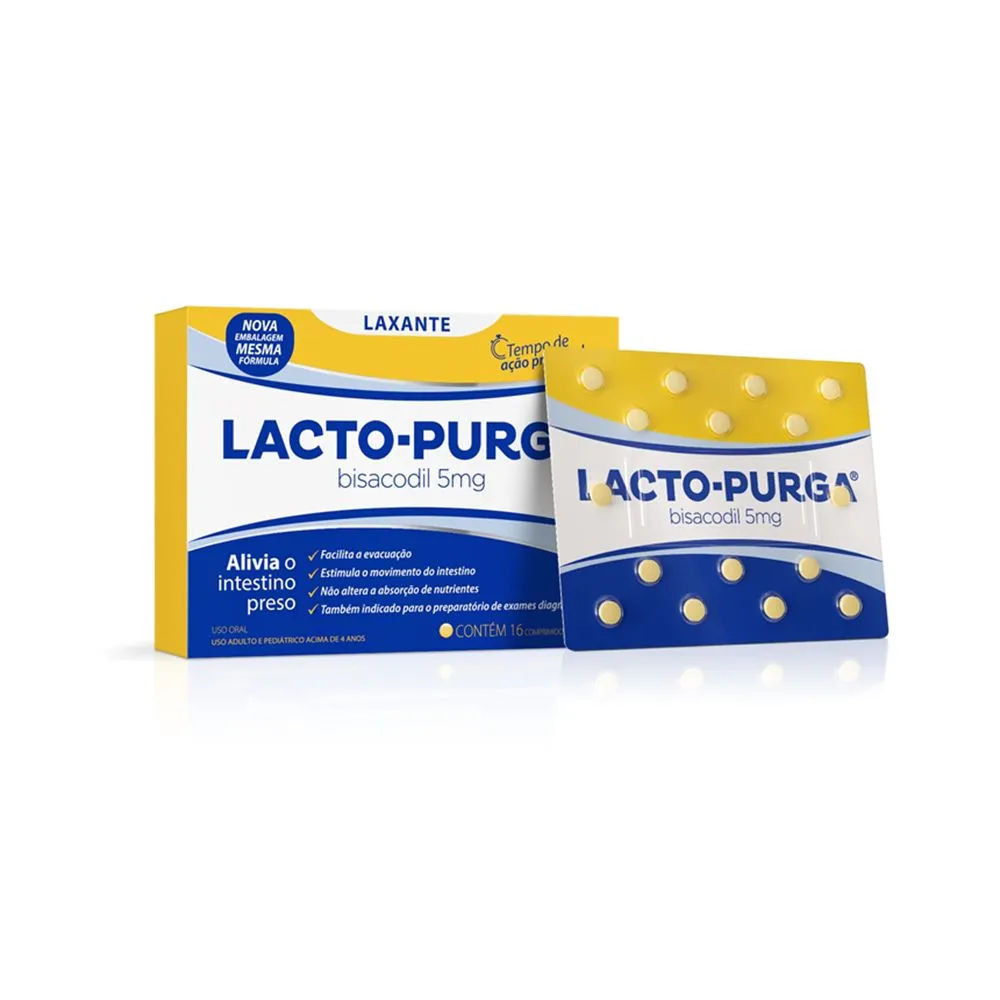 Laxante Lacto Purga 16 Unidades