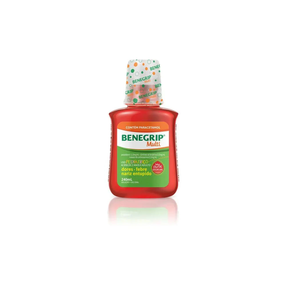 Antigripal Benegrip Multi Kids Solução 240ml Hypera Pharma