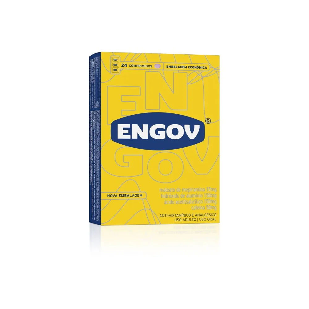 Engov 24 Comprimidos Hypera
