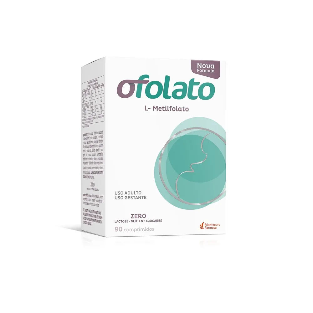 Suplemento Ofolato Mantecorp 90 Comprimidos