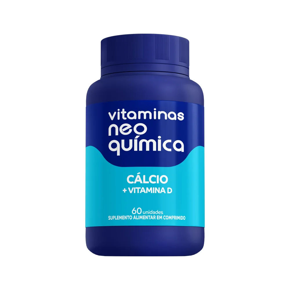 Calcio + Vitamina D 60 comprimidos