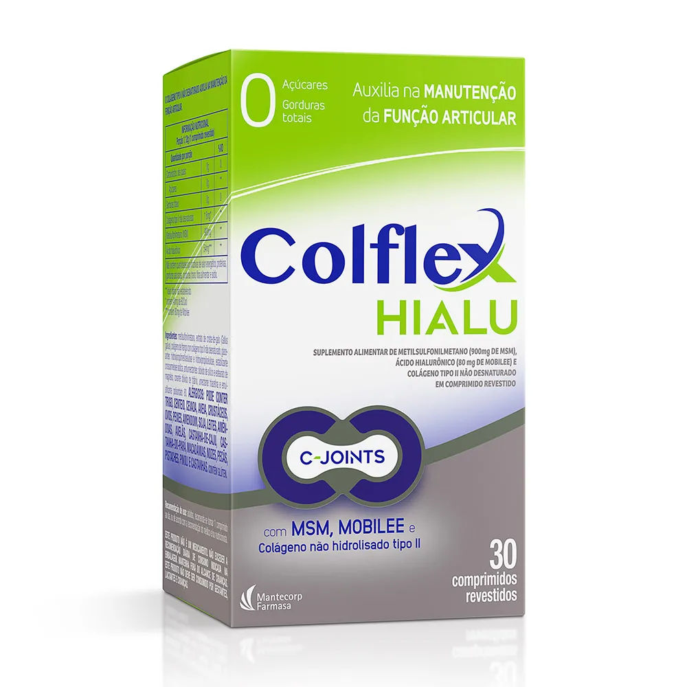 Colflex Hialu 30 Comprimidos Mantecorp
