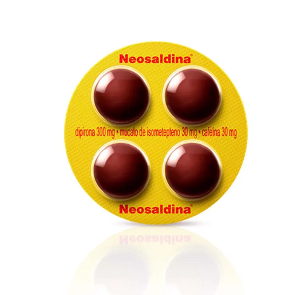 Analgésico Neosaldina 4 Drágeas