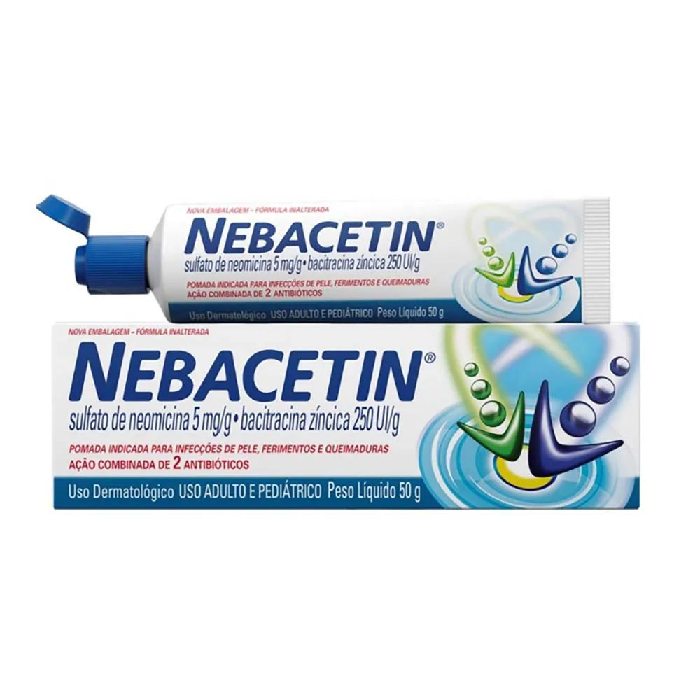 Nebacetin Pomada 50g X 1
