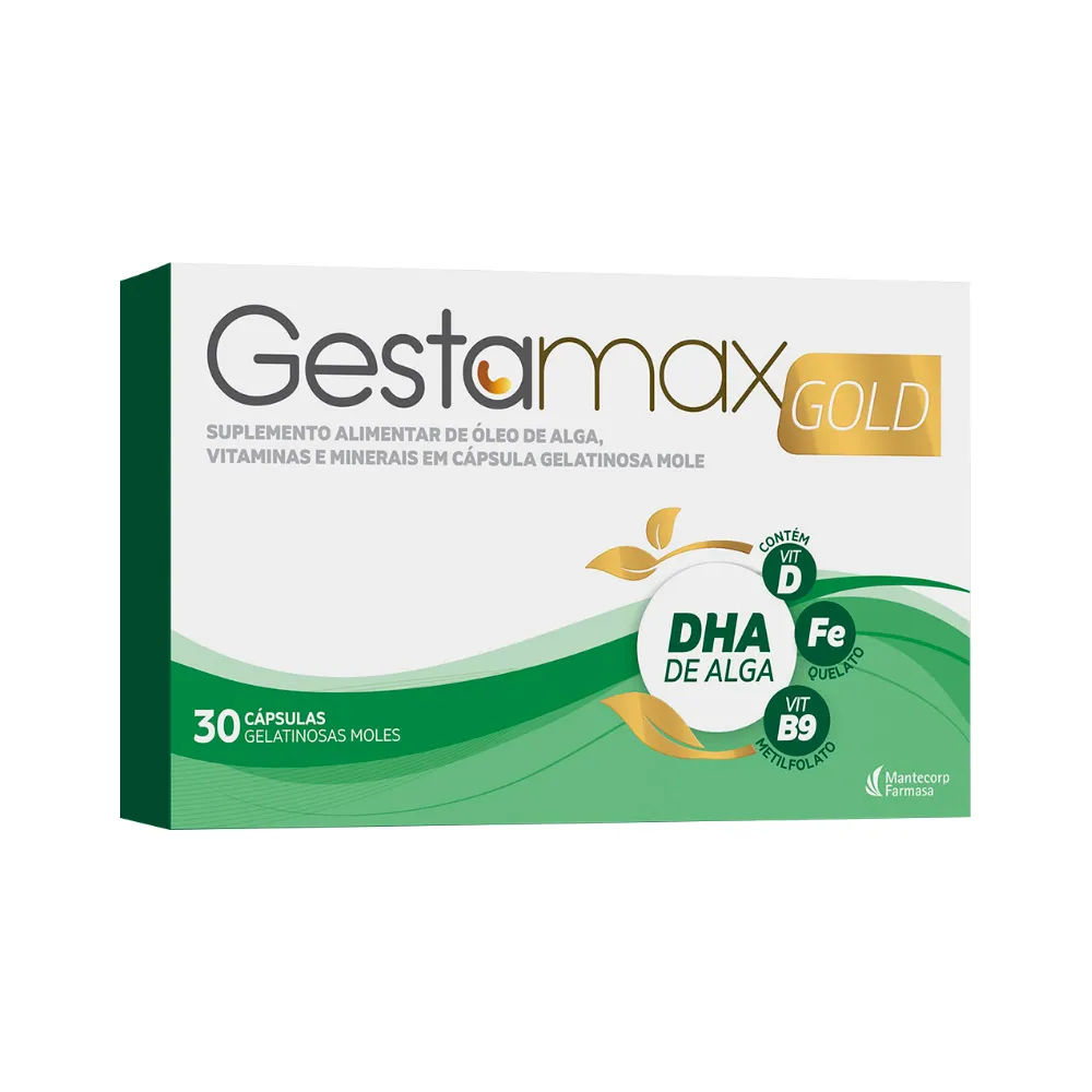 Gestamax Gold 30 Cápsulas Hypera