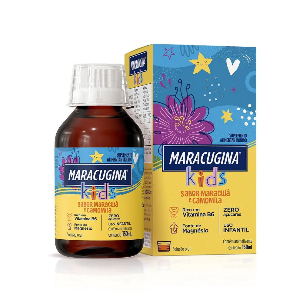 Calmante Maracugina Kids Maracujá E Camomila 150ml Hypera Pharma