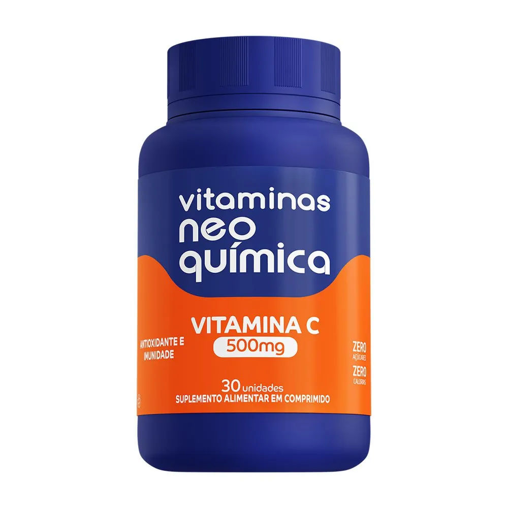 Suplemento Neo Química Vitamina C 500mg 30 Comprimidos