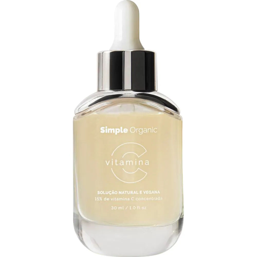Solucao Vitamina C Simple Organic 30ml