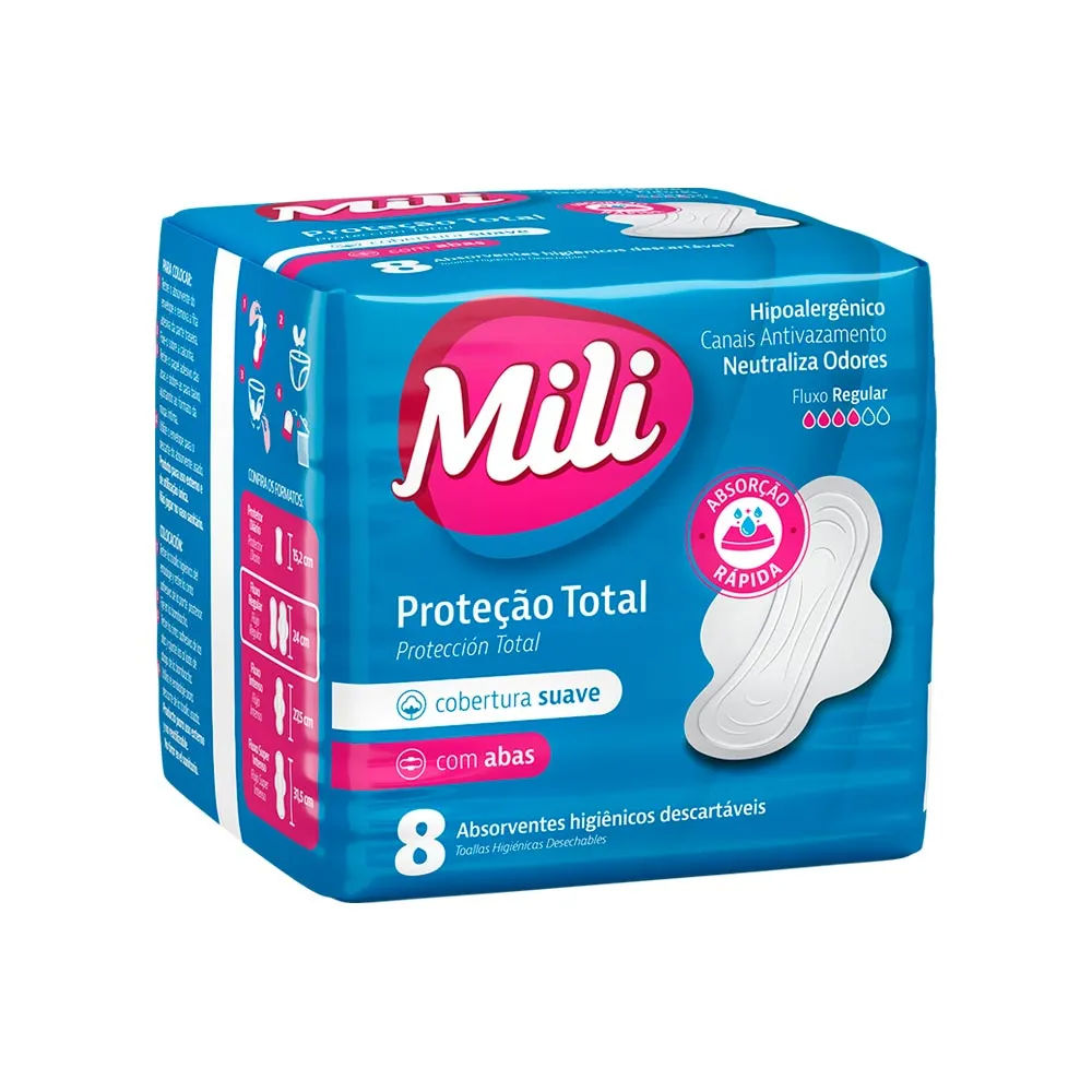 Absorvente Mili Proteção Total